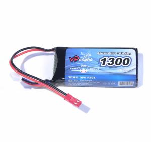 Li-Po Akku 2S 7,4V 1300mAh 30C JST-RCY (BEC)