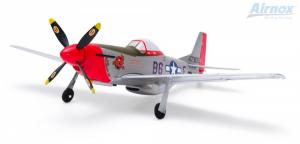 Airnox UMS P-51D Mustang RTF 4ch with 3AXG Gyro