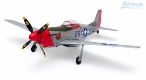 Airnox UMS P-51D Mustang RTF 4ch with 3AXG Gyro