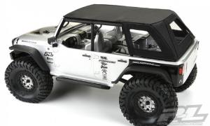 Timberline Soft-Top Black for SCX10, Rubicon (1)