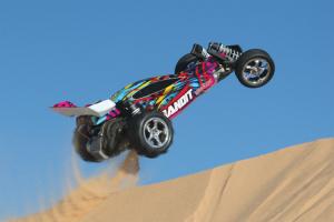 Traxxas Bandit 2WD 1/10 RTR TQ Blue - With battery/charger TRX24054-1-BLU