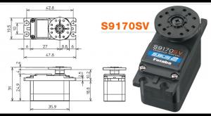 Servo 6,5kg HV/S-Bus2 low Air(repl S9070SB)