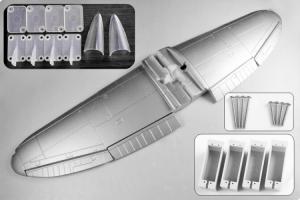 Wing set P47 silver 1700#