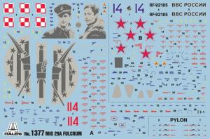 Italeri 1/72 MIG 29A ''FULCRUM''