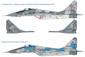 Italeri 1/72 MIG 29A ''FULCRUM''