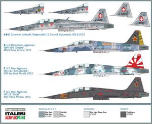 Italeri 1/72 F-5 F Tiger ll