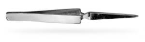 Sharp Point Tweezers - Stainless & 12cm long