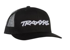 Traxxas Trucker Hat Black Curved Bill TRX1182-BLK
