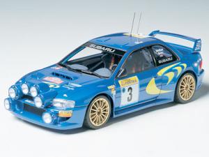 Tamiya 1/24 SUBARU IMPREZA WRC '98 Monte Carlo pienoismalli