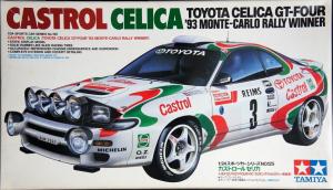 Tamiya 1/24 CASTROL CELICA GT-4 Monte Carlo 93 pienoismalli