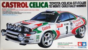 Tamiya 1/24 CASTROL CELICA GT-4 Monte Carlo '93 pienoismalli