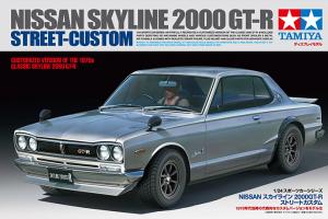 Tamiya 1/24 SKYLINE 2000 GT-R STREET CUSTOM pienoismalli