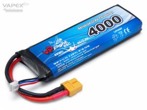 Li-Po Battery 2S 7,4V 4000mAh 25C XT60-connector