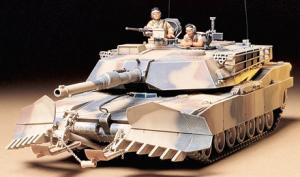 Tamiya 1/35 M1A1 Abrams W/Mine Plow pienoismalli