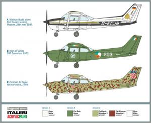Italeri 1/48 CESSNA Landing on Red Square 1987