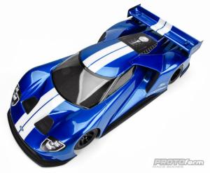 Ford GT Clear Body for 200mm Pan Car