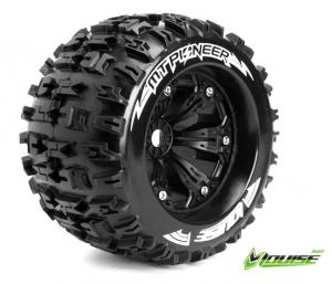 Tire & Wheel MT-PIONEER 3,8" Black 0-Offset (2)
