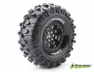 Tire & Wheel CR-ROWDY 1.9" Black (2)