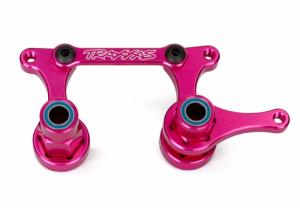 Traxxas Steering Bellcrank Aluminium Pink TRX3743P
