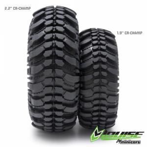 Tire & Wheel CR-CHAMP 1.9" Black (2)