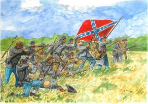 Italeri 1/72 CONFEDERATE INFANTRY