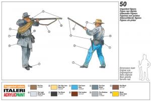 Italeri 1/72 CONFEDERATE INFANTRY