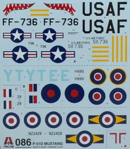 Italeri 1/72 F-51D Mustang (Modelset)
