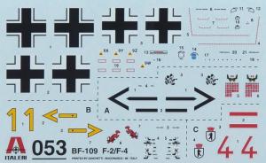 Italeri 1/72 BF-109F (Modelset)