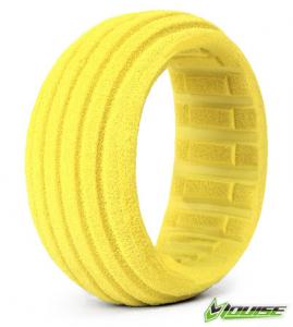 Tire & Wheel B-VIPER 1/8 Buggy Soft White (2)