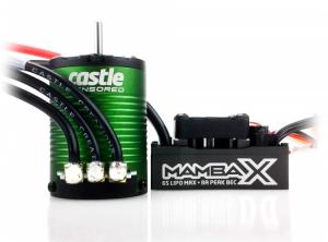 MAMBA X Sensored ESC 25,2V WP and 1406-4600KV Combo