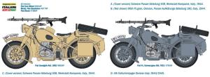 1/9 BMW R75 Motorcycle With Side Car