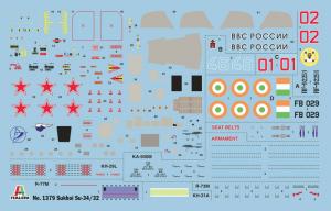 Italeri 1/72 SUKHOI SU-34 / SU-32 FN