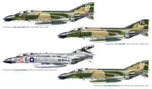 1/72 F-4 C/D/J PHANTOM VIETNAM ACES