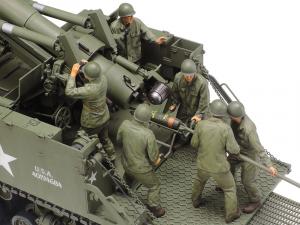 Tamiya 1/35 U.S. Self-Propelled 155mm Gun M40 pienoismalli