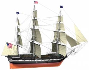 1:100 USS CONSTITUTION