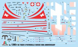Italeri 1/72 F-5 TIGER PATROUILLE SUISSE