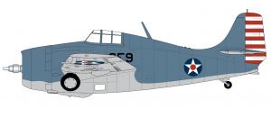 Airfix 1/72 Grumman Wildcat F4F-4