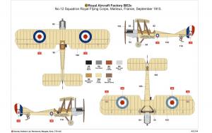 Airfix 1/72 Royal Aircraft Factory BE2c Scout