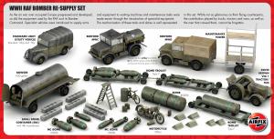 WWII RAF Bomber Re-supply Set 1:72