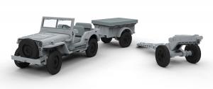 Willys British Airborne Jeep 1:72