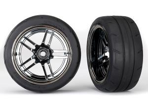 Traxxas Response tires mounted on 1.9" Rear Wheels (2) TRX8374