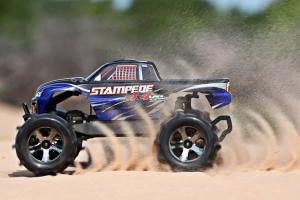 Traxxas Tires & Wheels Paddel/All-Star Black Chrome 2.8" TSM Front TRX4175