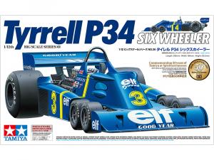Tamiya 1/12 TYRRELL P34 (W/PE PARTS) pienoismalli