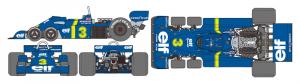 Tamiya 1/12 TYRRELL P34 (W/PE PARTS) pienoismalli