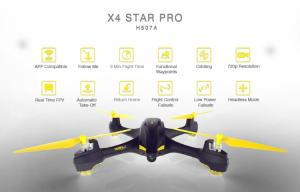 H507A X4 STAR PRO APP WiFi, Waypoint, Follow Me, Orbiting