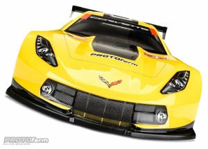 Chevrolet Corvette C7.R Clear Body 1/10 190mm