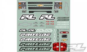 Chevy Silverado 2014 Clear Body Revo/Maxx/Summit