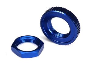 Traxxas Servo Saver Nuts Alu Blue 4-TEC 2.0 TRX8345
