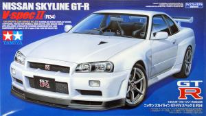 Tamiya 1/24 Nissan Skyline Gt-R V Spec II pienoismalli