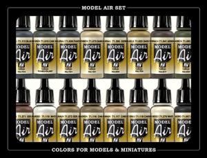 Model air set WWII German Colors. Europe & Africa